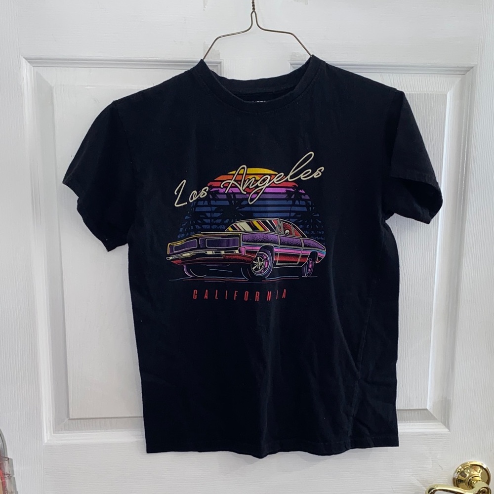 Brisco Brands Black Graphic Tee